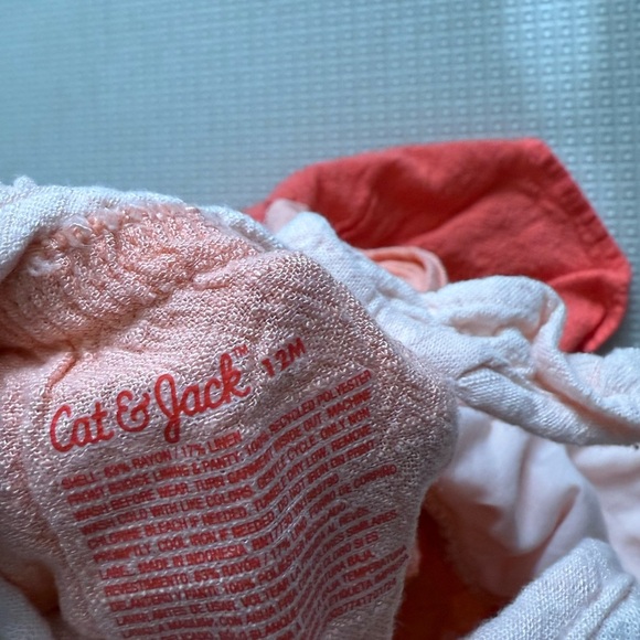 Cat & Jack|Baby girl Colorful Sleeveless Maxi Dress in pink tones•tiered ruffles - Picture 5 of 5